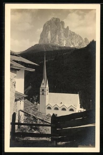 Cartolina santa cristina - cartolina,