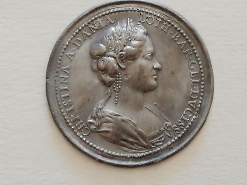 Cristina danimarca medaglia - di,